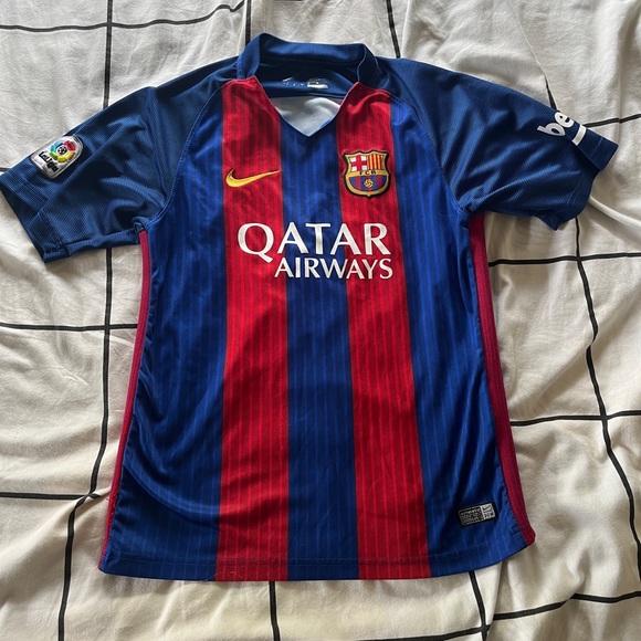 Nike Tops - Nike Messi Barcelona Jersey